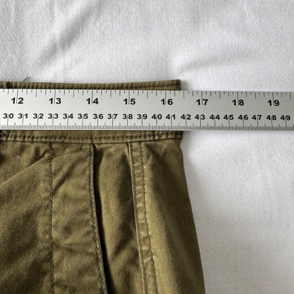 Old Navy Womens M-TALL OG Chino Casual High-Rise Pant Olive Green Campus Office - Picture 11 of 15
